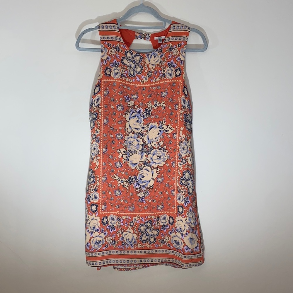 Floral Orange Urban Outfitters dress, Size L